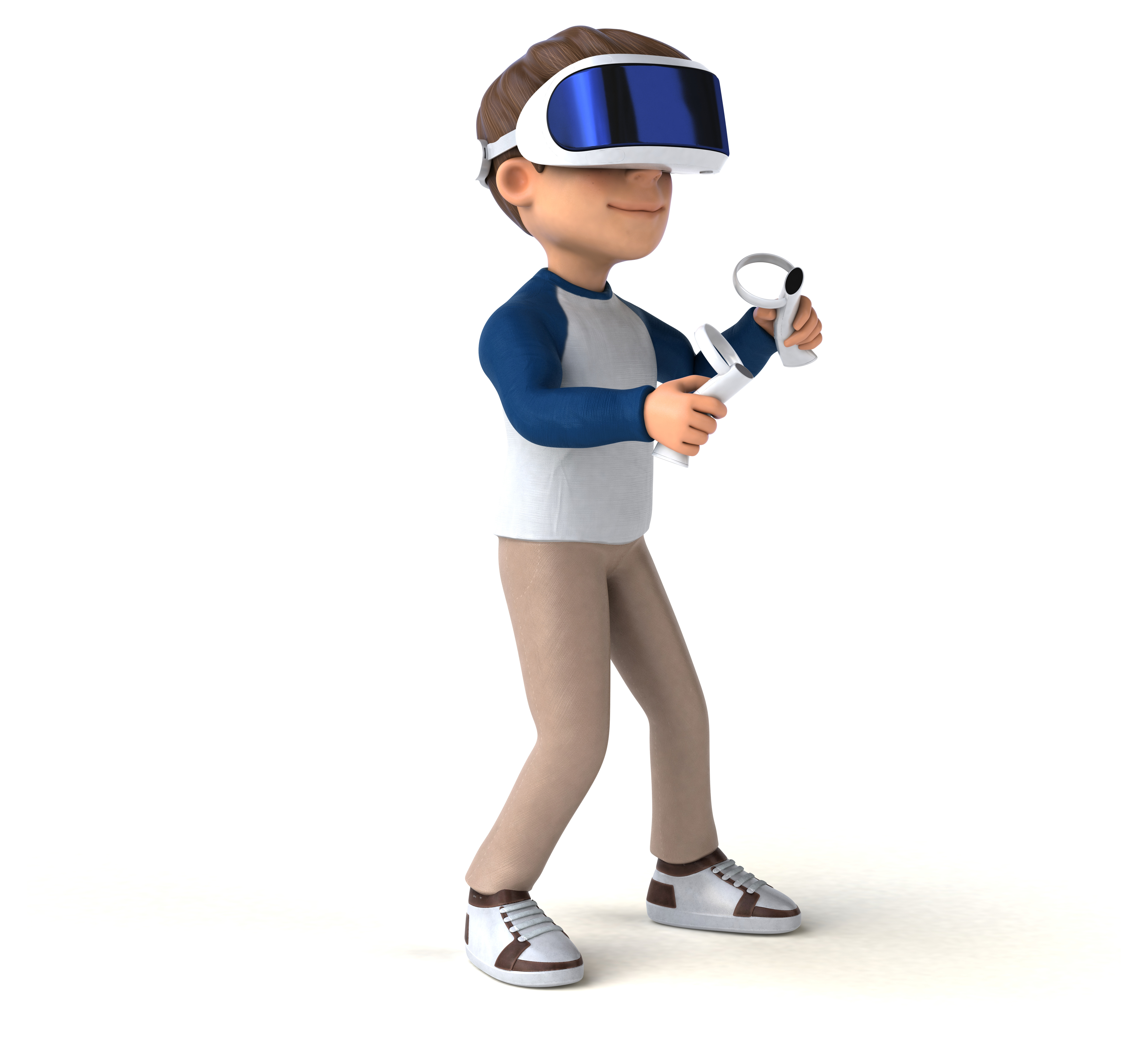 VR Cartoon Kid